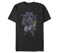 Marvel Unisex Avengers We Are Venom Organic Short Sleeve T-shirt, Schwarz, S