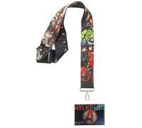 Marvel Unisex-Erwachsene Avengers Assemble Lanyard Brieftasche, Mehrfarbig, Standard