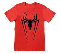 Spiderman Marvel Comics - Black Spider Symbol T-Shirt Black-XL