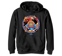 Marvel Unisex Kinder Dr Strange Circle Badge Hoodie, Schwarz, L