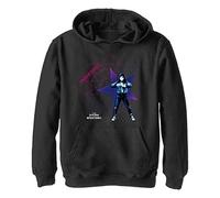 Marvel Unisex Kinder Red Blue Hoodie, Schwarz, XL
