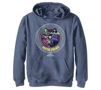 Marvel Unisex Kinder Runes Badge Hoodie, Marineblau Heather, XL