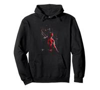 Marvel Universe Daredevil Painting Pullover Hoodie, Unisex für Erwachsene, Schwarz, L
