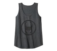 Marvel Universe Loki Icon Tank Top, Damen, Anthrazit Meliert, XL