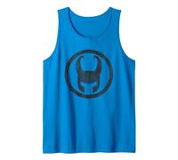 Marvel Universe Loki Icon Tank Top, Herren, Saphir, XXL