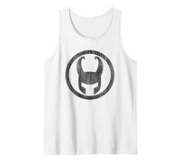 Marvel Universe Loki Icon Tank Top, Herren, Weiß, M