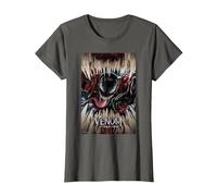 Marvel Venom: Let There Be Carnage Poster T-Shirt, Damen, Anthrazit, S