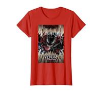 Marvel Venom: Let There Be Carnage Poster T-Shirt, Damen, Rot, S
