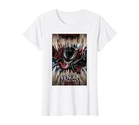 Marvel Venom: Let There Be Carnage Poster T-Shirt, Damen, Weiß, L