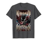 Marvel Venom: Let There Be Carnage Poster T-Shirt, Herren, Anthrazit Meliert, S