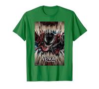 Marvel Venom: Let There Be Carnage Poster T-Shirt, Herren, Dunkelgrün, M