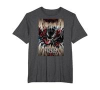 Marvel Venom: Let There Be Carnage Poster T-Shirt, Herren Große Größen, Anthrazit Meliert, 5X Tall