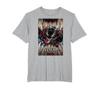 Marvel Venom: Let There Be Carnage Poster T-Shirt, Herren Große Größen, Grau Meliert, 2X Tall