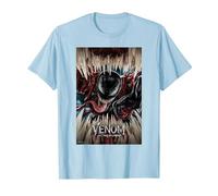 Marvel Venom: Let There Be Carnage Poster T-Shirt, Herren, Himmelblau, M