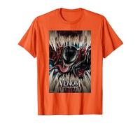 Marvel Venom: Let There Be Carnage Poster T-Shirt, Herren, Orange, 3XL