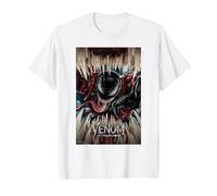 Marvel Venom: Let There Be Carnage Poster T-Shirt, Herren, Weiß, S
