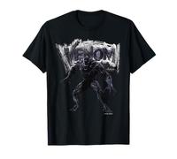 Marvel Venom: The Last Dance Monochrome Symbiote Scratches T-Shirt