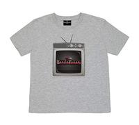 Marvel WandaVision TV Logo Jungen-T-Shirt Heather Grey 158 | Vision, Wanda, Scarlet Witch, Geschenkidee für Jungen