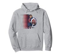 Marvel What If Captain Carter Overlay Poster Pullover Hoodie