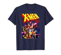 Marvel X-Men 97 Comic T-Shirt, Herren, Marineblau, L