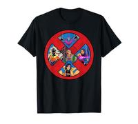 Marvel X-Men '97 Psylocke Cable Archangel Sunspot Jubilee T-Shirt