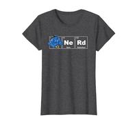 Marvel X-Men Beast Periodic Table Nerd T-Shirt, Damen, Anthrazit Meliert, XS