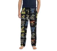 Marvel X-Men Pyjamahose mit Charakteren, Schwarz, XX-Large