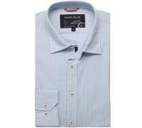 MARVELIS Casual Regular Fit Hemd bleu, Gestreift