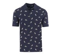 Marvelis Casual Regular Fit Poloshirt Kurzarm marine