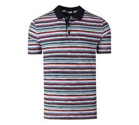MARVELIS Casual Regular Fit Poloshirt Kurzarm marine