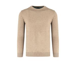 Marvelis Casual Regular Fit Pullover hellbeige, Einfarbig