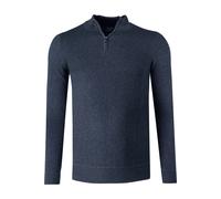 Marvelis Casual Regular Fit Pullover marine, Einfarbig