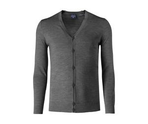 Marvelis Casual Regular Fit Strickjacke anthrazit, Einfarbig