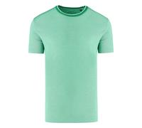 Marvelis Casual Regular Fit T-Shirt Rundhals kristallgrün, Einfarbig