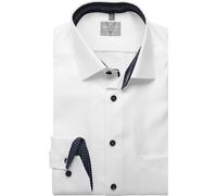 Marvelis Comfort Fit Hemd extra langer Arm weiss