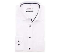 Marvelis Comfort Fit Hemd weiss, Einfarbig