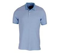 Poloshirt MARVELIS, Herren, Gr. 4XL, blau (ozon), Obermaterial: 100% Baumwolle, regular fit normal, Bündchen, Shirts Poloshirt, meliert, leicht tailliert (88324960-4XL)