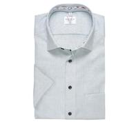 Marvelis Herren Businesshemd Kurzarm 720712,Einfarbig,Modern Fit,New Kent,grün 45,42