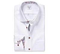 Marvelis Herren Businesshemd Langarm 720014,Einfarbig,Modern Fit,New Kent,hellblau 10,39