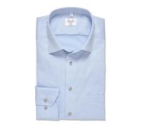 Marvelis Herren Businesshemd Langarm 720814,Einfarbig,Modern Fit,New Kent,bleu 11,39