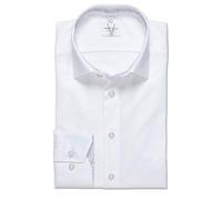 MARVELIS Modern Fit Hemd weiss, Einfarbig