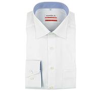 Marvelis Modern Fit Hemd weiss, Strukturiert