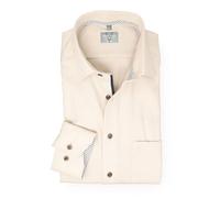 Marvelis Herren Businesshemd Langarm Non-Iron Comfort Fit,Struktur,New Kent, Kragenweite:44