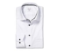 Marvelis Herren Businesshemd Langarm Non-Iron Modern Fit,Einfarbig,New Kent,Weiss 00,46