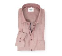 MARVELIS Modern Fit Hemd rot, Fischgrat
