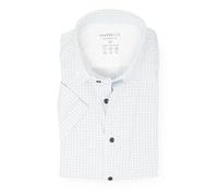 Marvelis Herren Easy to Wear Hemd Kurzarm Modern Fit,New Kent,Stretch,Muster, Kragenweite:40