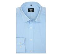 Marvelis Herren Hemd, Body Fit mit extra Langen Arm 69cm, Bügelleicht, New York Kent (41, Hellblau)