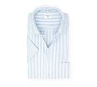 Marvelis Herren Kurzarmhemd Kurzarm Non-Iron Modern Fit,Gestreift,New Kent, Kragenweite:43