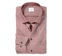 Marvelis Modern Fit Hemd dunkelrot, Faux-uni