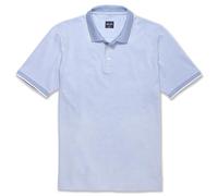 Marvelis Halbarm Poloshirt geknöpfter Kragen Pique Aqua Größe XXL